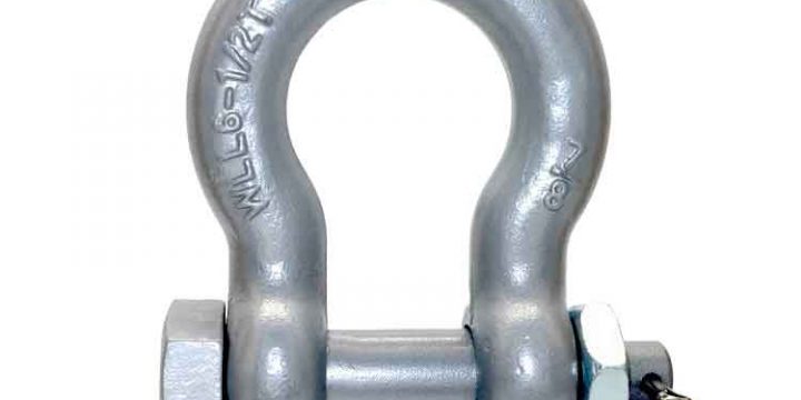 Bolt Type Anchor Shackle|Safety Bolt Pin Bow Shackles