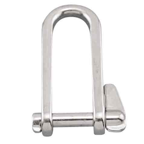 Long D Shackle With Key Pin