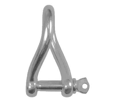 Twist Shackles|Twisted Shackle with Screw Pin Stainless Steel