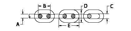 stainless steel anchor chain diagram