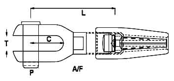 Swageless Fork Diagram