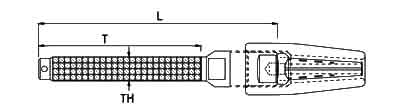 Swageless Stud Diagram