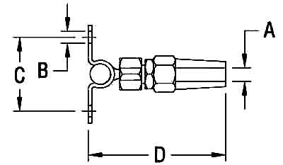 swageless wall mount diagram