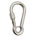 Carabiner with Screw Nut and Eye