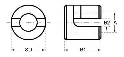 Adjustable Cross Wire Clamp Diagram