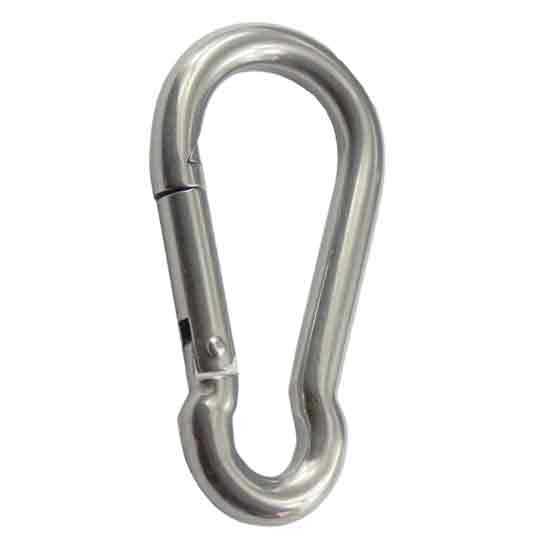 Carabiner Clip Snap Hook Spring Loaded Steel Karabiner Carabiner