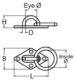 Diamond Ring Eye Plate Diagram