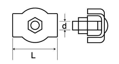 Simplex Wire Rope Grip Diagram