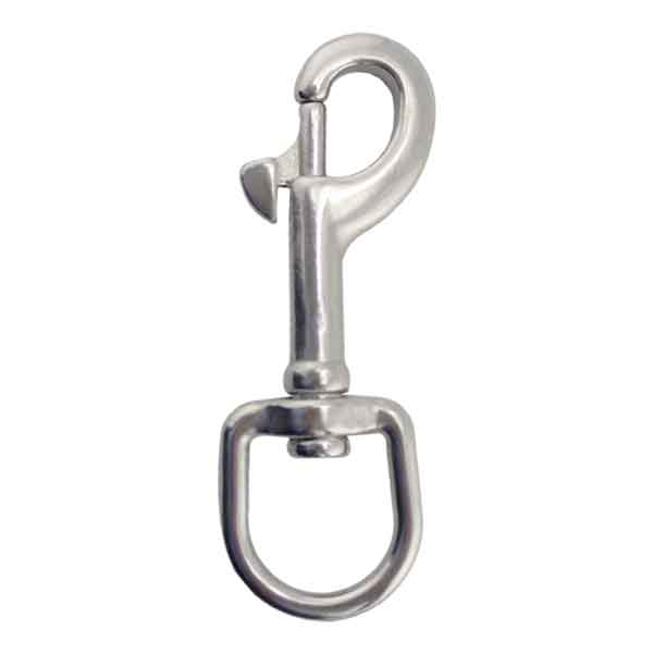 T316 Marine Grade All Sizes Available Premier Stainless Solutions 3/8 Stainless Steel Spring Snap Hooks with Eyelets Lot of 25 