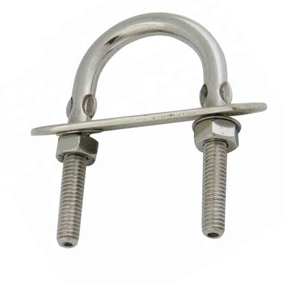Stainless Steel U Bolt with Plate
