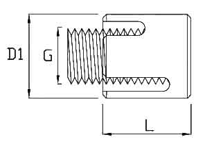 Wire Rope Cross Clamp Diagram