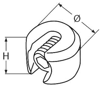 Stainless Steel Steel Wire Rope Stopper 2Mm - M8 For Sale - Wire rope  stunter